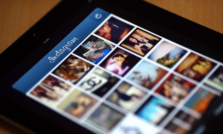 Instagram on a smart phone